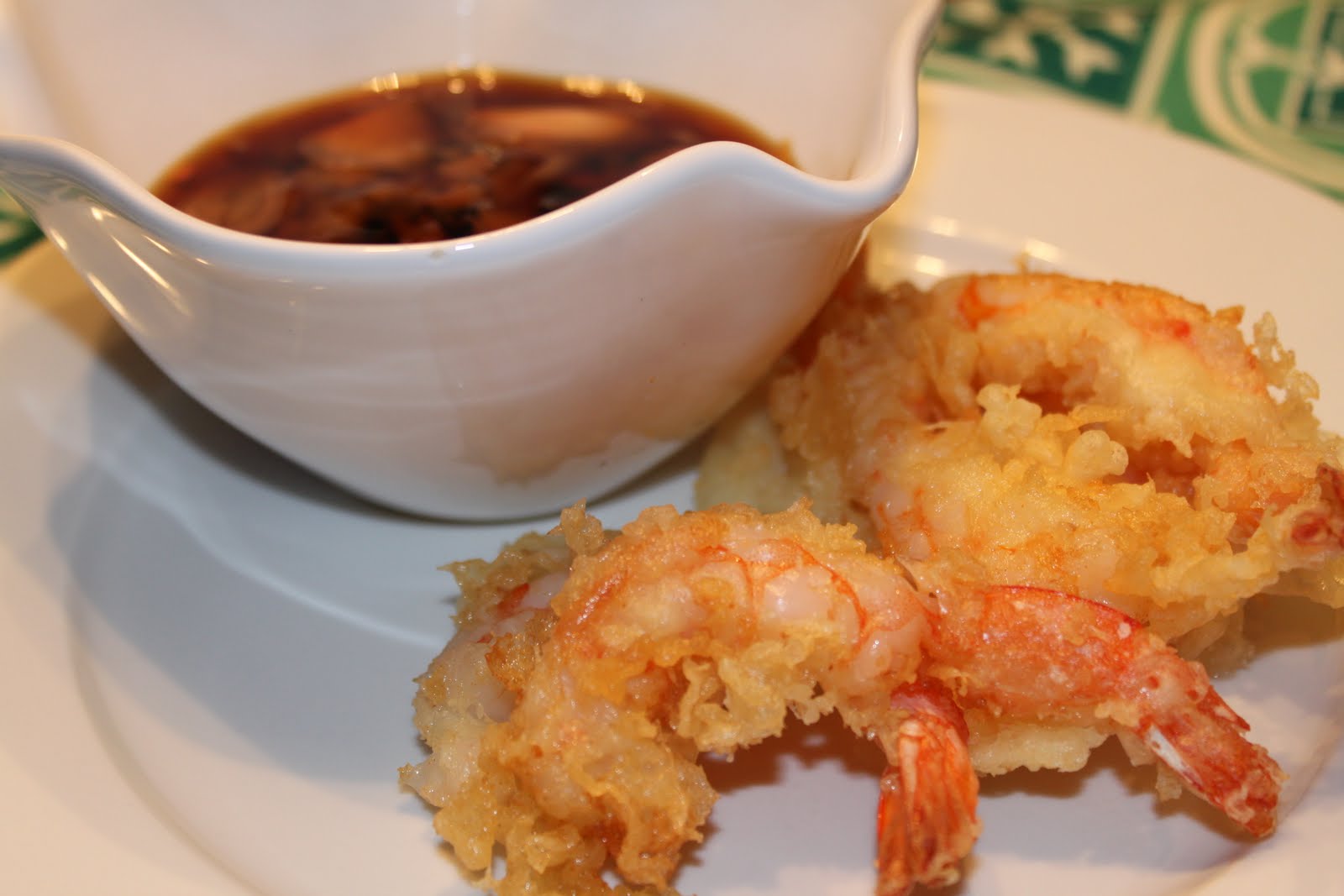 Mae's Kitchen Tempura Shrimp with Homemade Sake Dipping Sauce