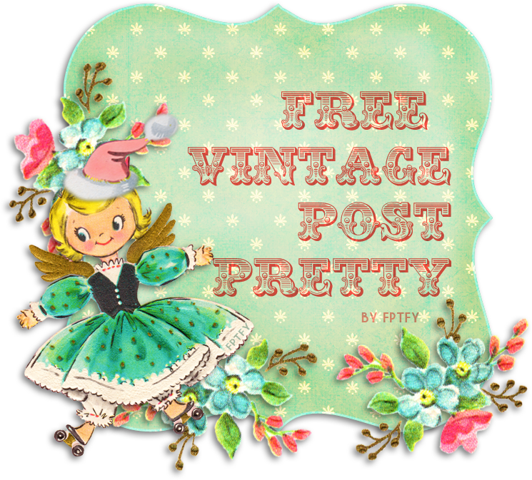 Shabby Blogs: Vintage Freebie with Keren: Free Vintage Christmas