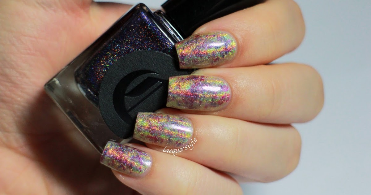 Holographic Plastic Wrap Nail Art + Video & Tutorial!