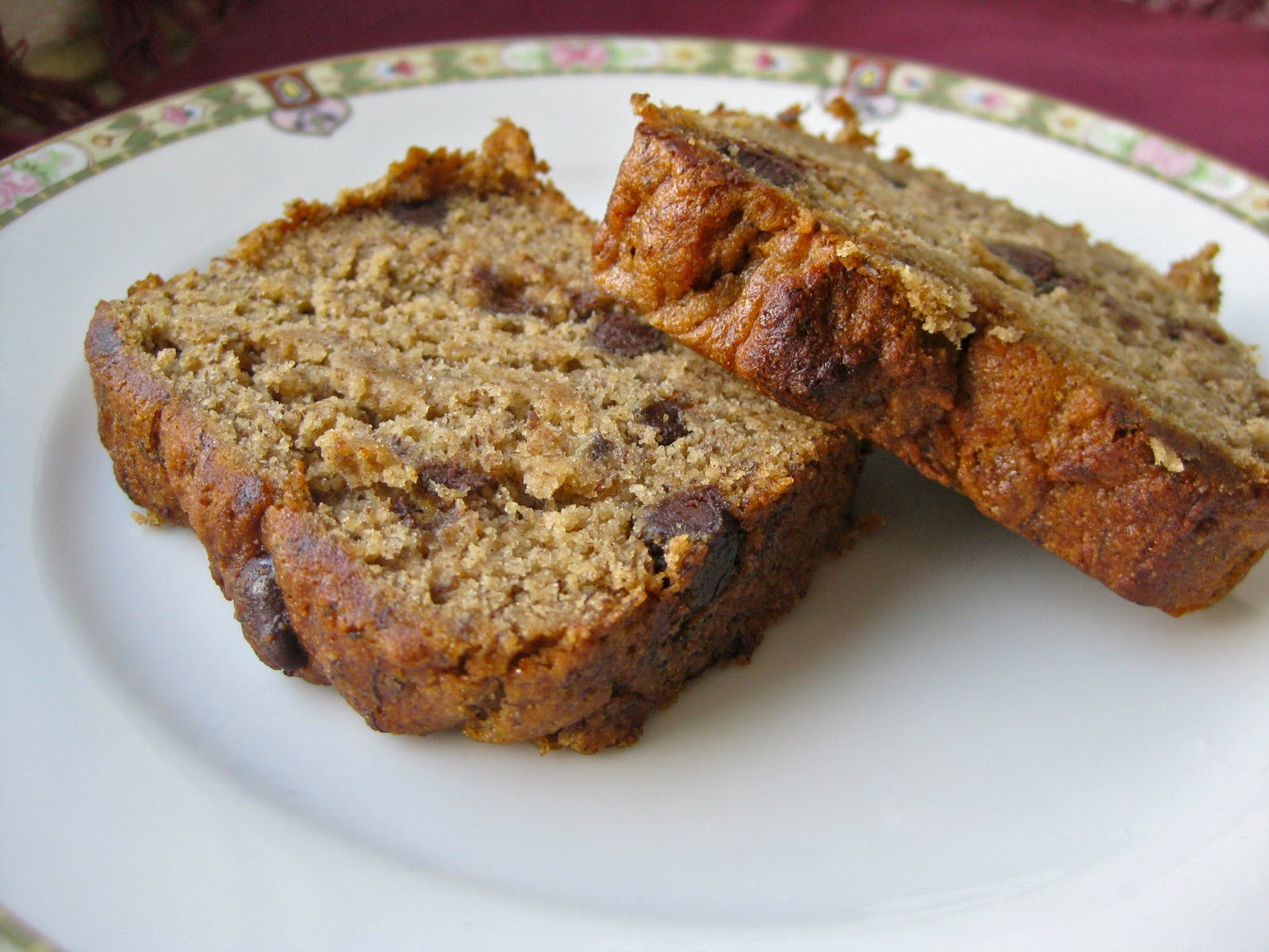 The Queen of Quinoa GlutenFree Banana Chocolate Chip Bread