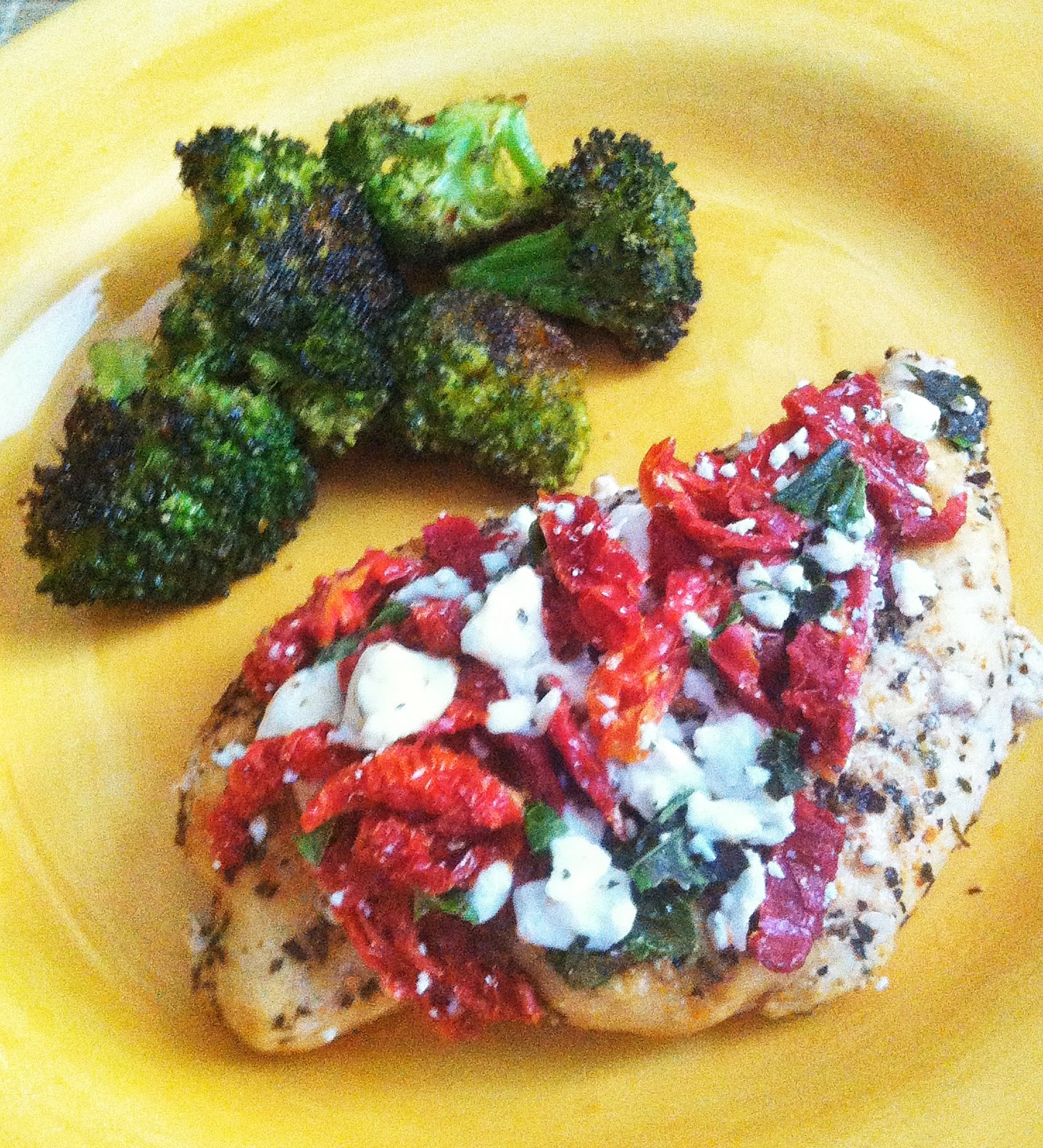 taylor made sundried tomato, basil, & feta topped chicken
