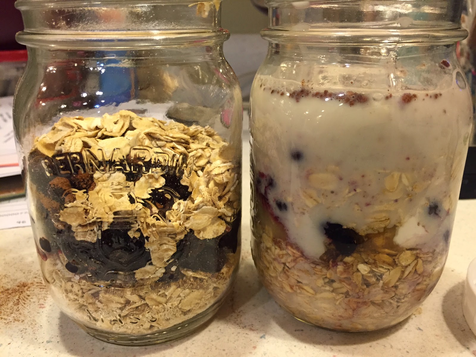 Semiurban Mom Fridge Oatmeal OMG You Guys.