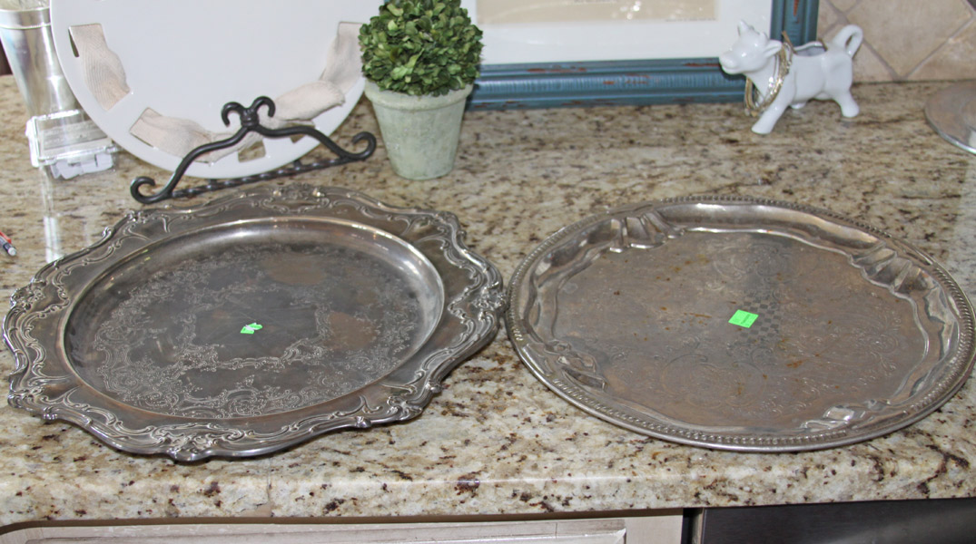 Crafty Southern Mama Cleaning "Cheap" Silver Platters