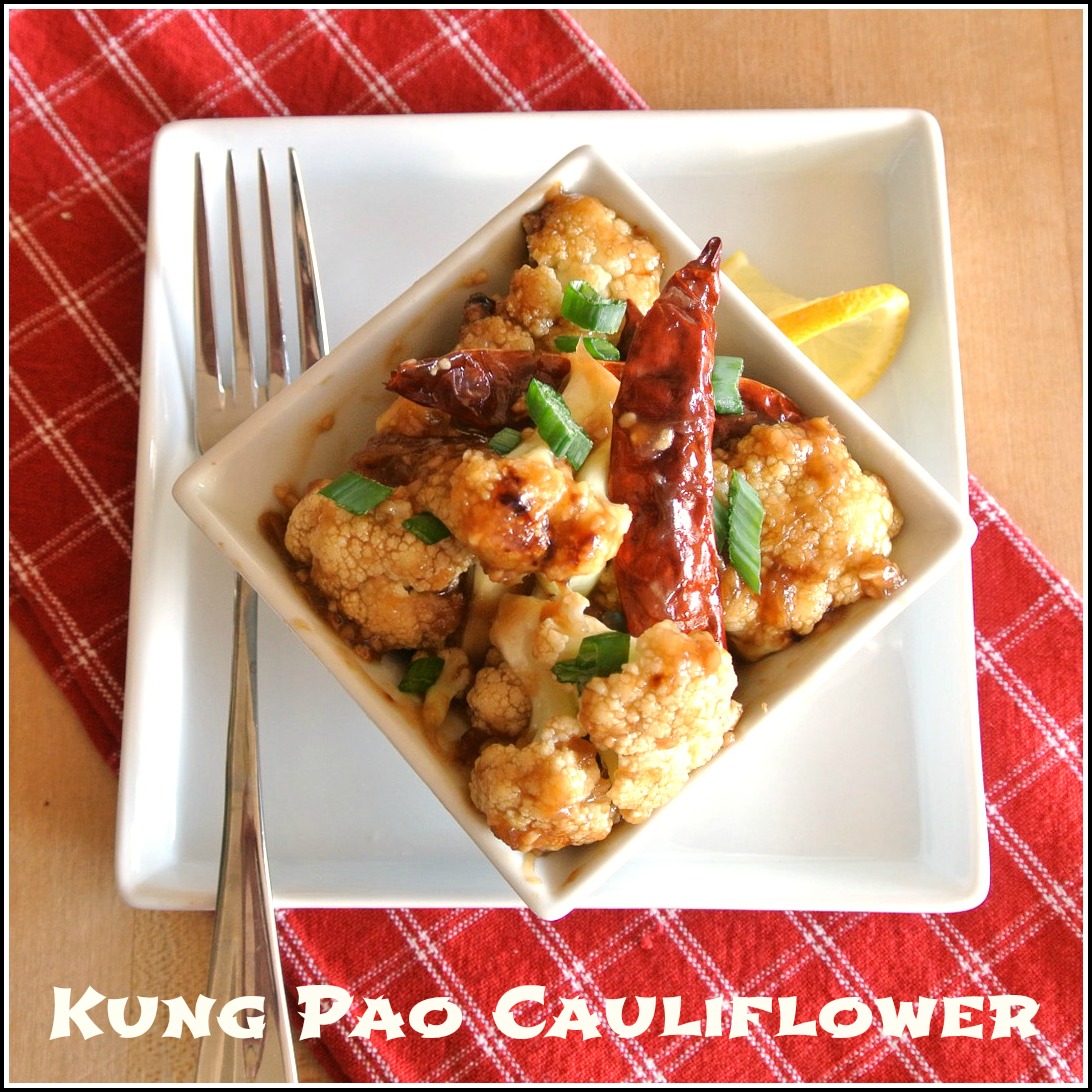 Mom, What's For Dinner? Kung Pao Cauliflower