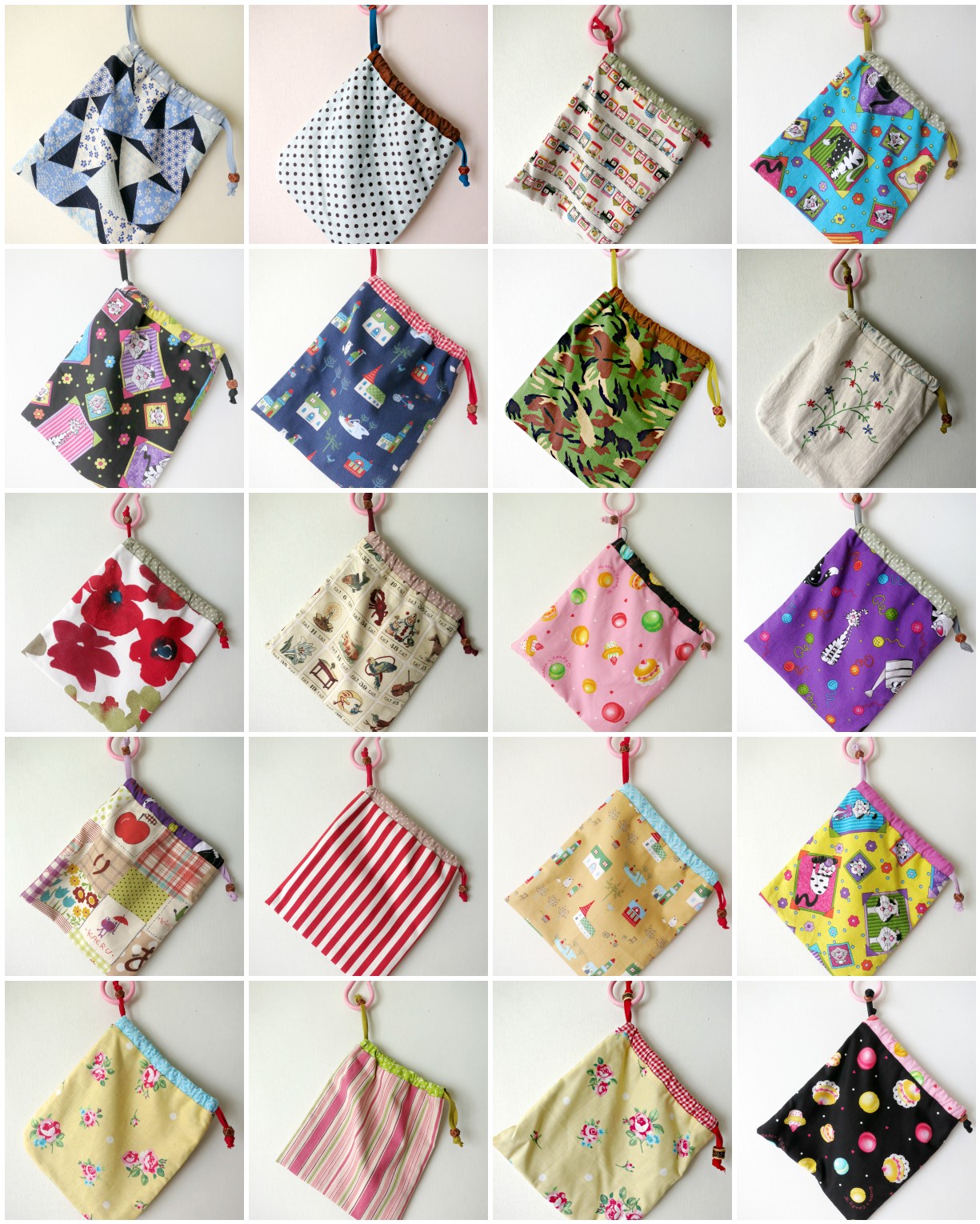 I have drawstring pouches coming out of my eyeballs Projects by Jane