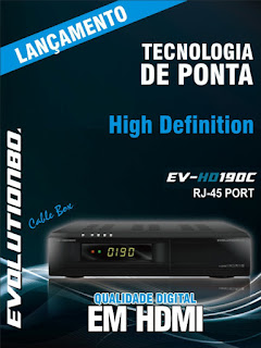 HD-190C Atualizaçao para o EVOLUTIONBOX EV 190 01-06-2013
