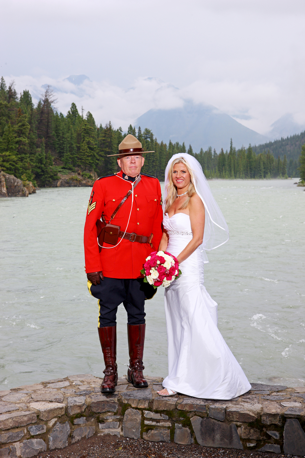 Alpine Peak Photography Banff Wedding Photographer Caroline & Jim