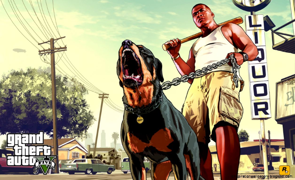 Chop and franklin grand theft auto v wallpaper Wallpaper Wide HD Chop and franklin grand theft auto v wallpaper Wallpaper Wide HD