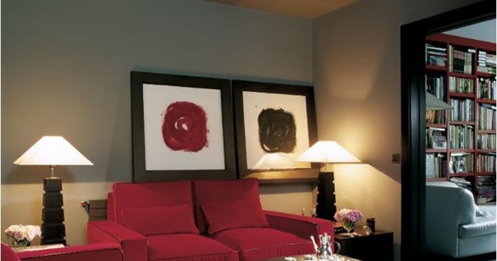 SALAS ROJO Y NEGRO : SALAS Y COMEDORES DECORACION DE LIVING ROOMS