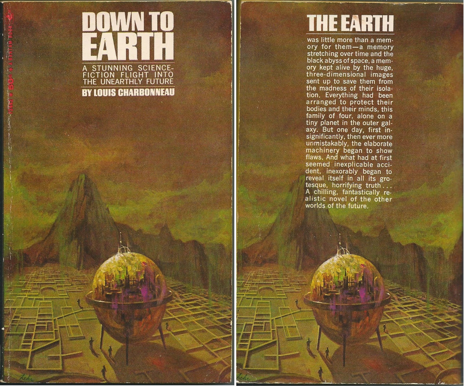 MPorcius Fiction Log: Down to Earth by Louis Charbonneau