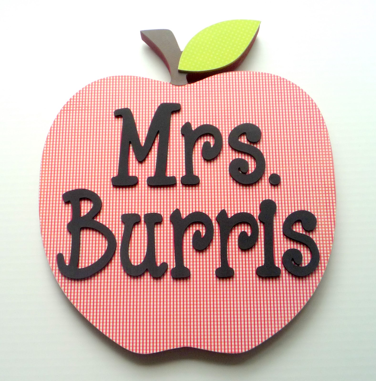 Crafty Sisters Teacher Appreciation Door Sign