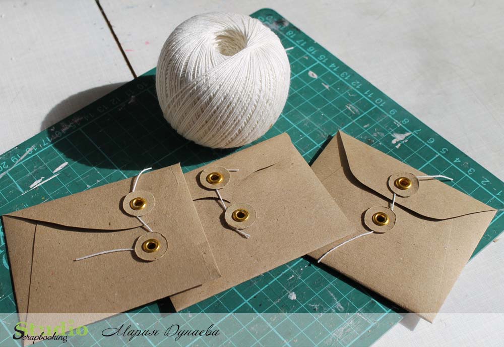 studioscrap: Крафт-конверты! Мастер-класс!