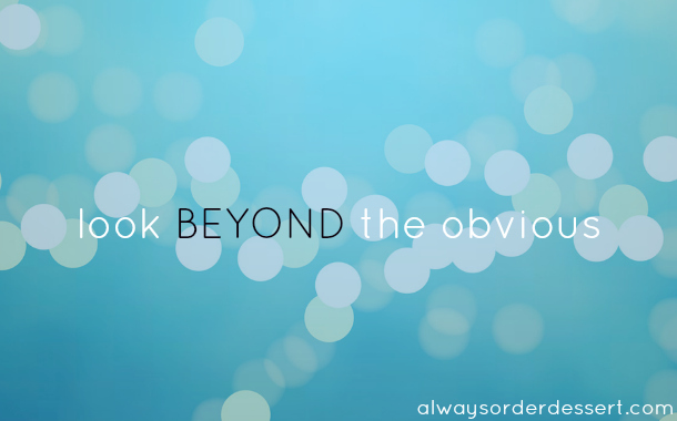 Beyond The Obvious