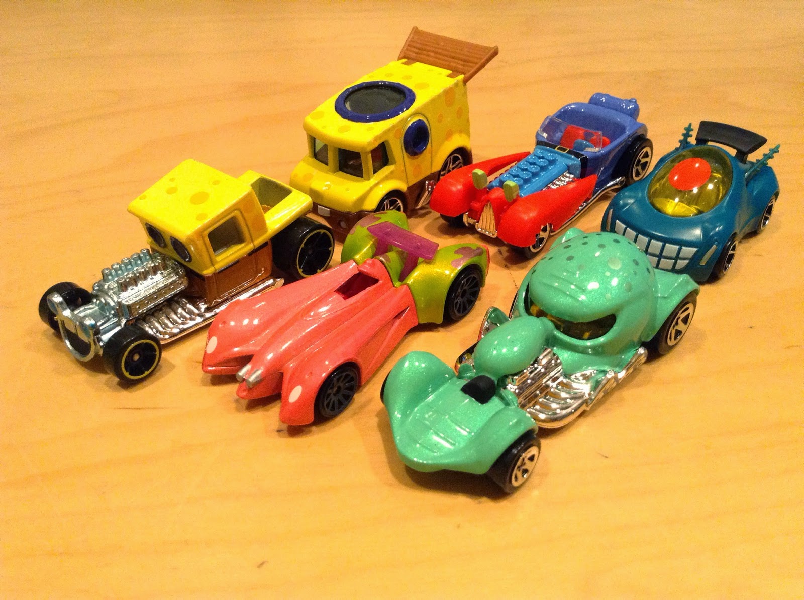 Julian's Hot Wheels Blog: 2013 SpongeBob SquarePants Assortment from HW