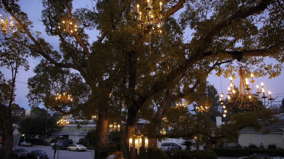 Designers Block I Want To Live Next Door The Chandelier Tree Adam Tenenbaum S Chandelier Tree