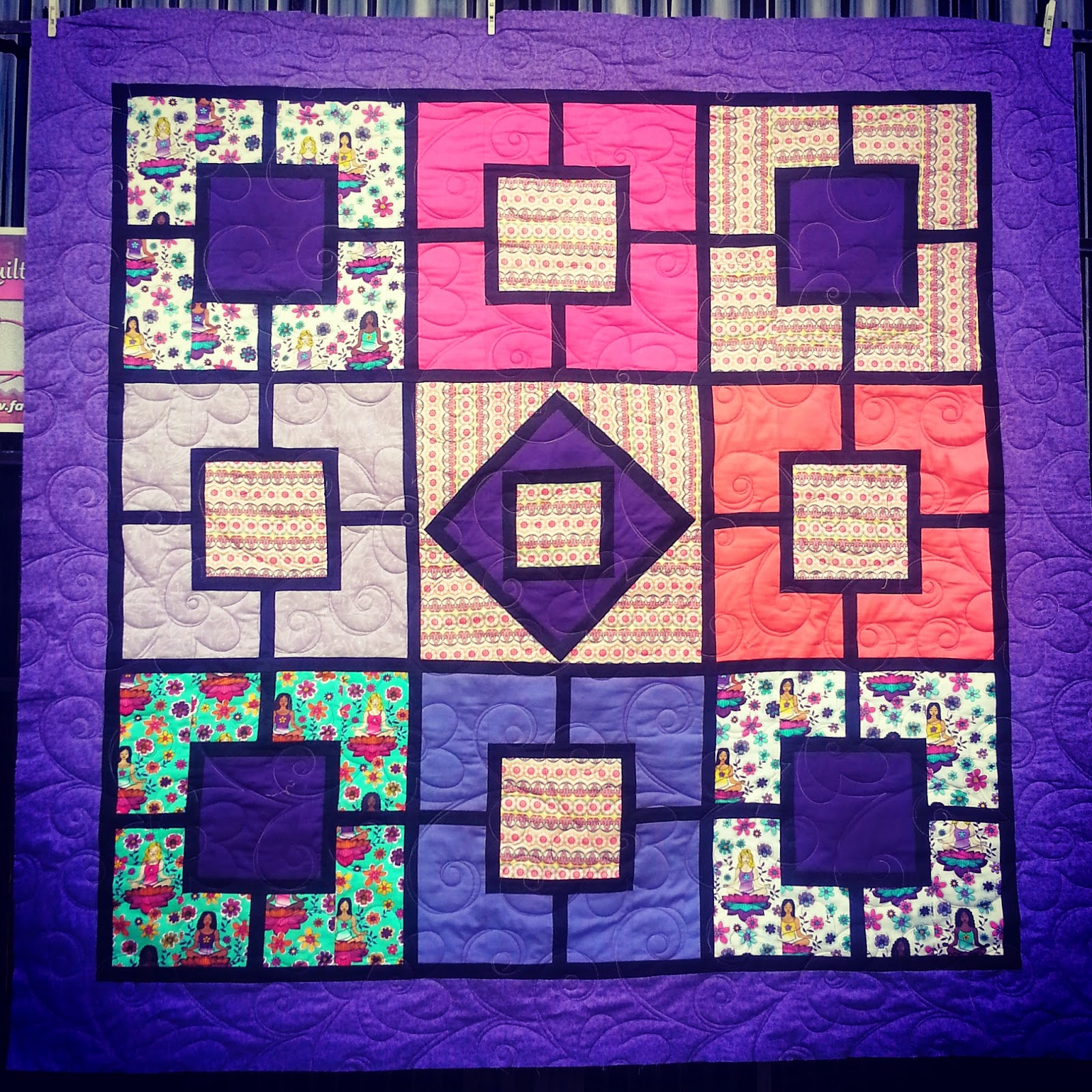 Darvanalee Designs Studio Zen Garden Quilt 55