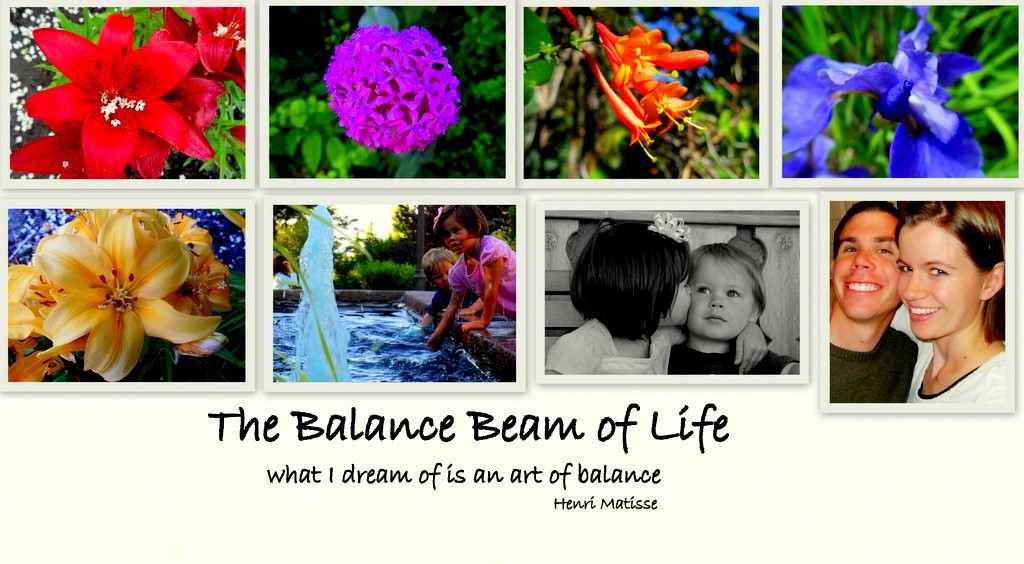 The Balance Beam of Life