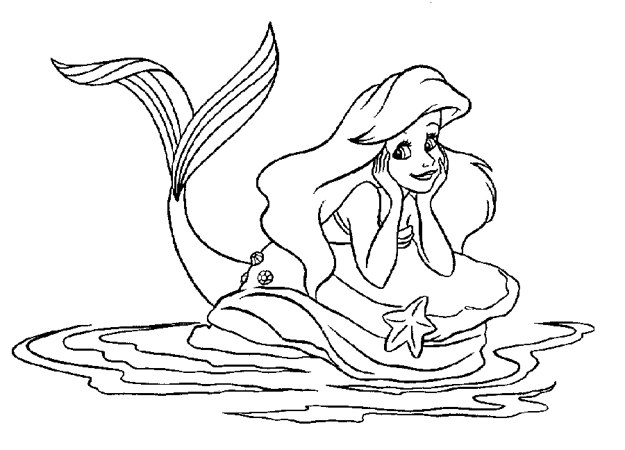 Ariel Para Colorir Desenhos Riscos Ariel Para Colorir Desenhos Riscos