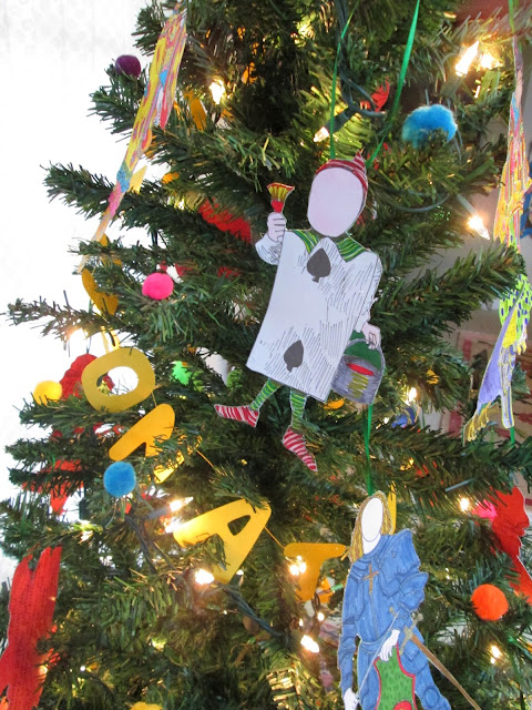 Paper Doll Christmas Tree At The Whatcom Museum By LaVera