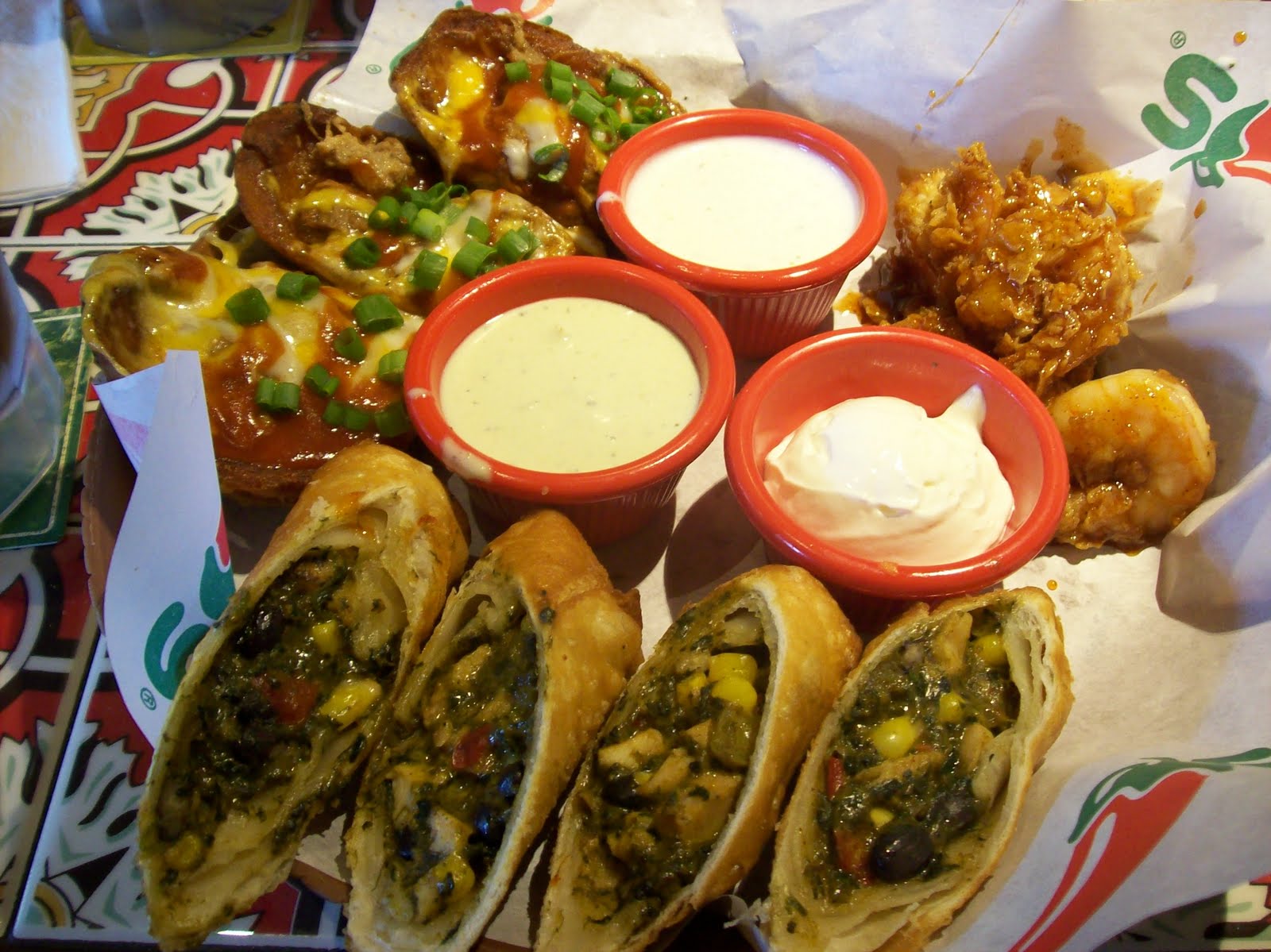 Life With 4 Boys Chili's Shout Out to Eat Out Triple Dipper Review and