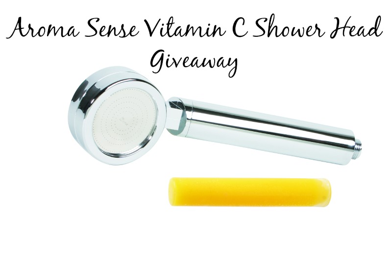 Aroma Sense Handheld Vitamin C Shower Head Giveaway Ends 12/7