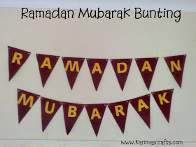 ramadan mubarak bunting banner muslim blog