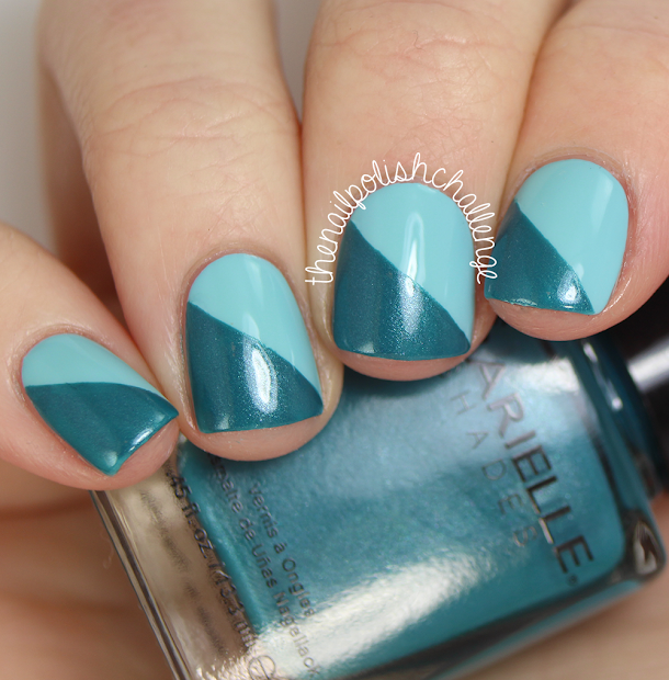 kelli marissa simple tape nail