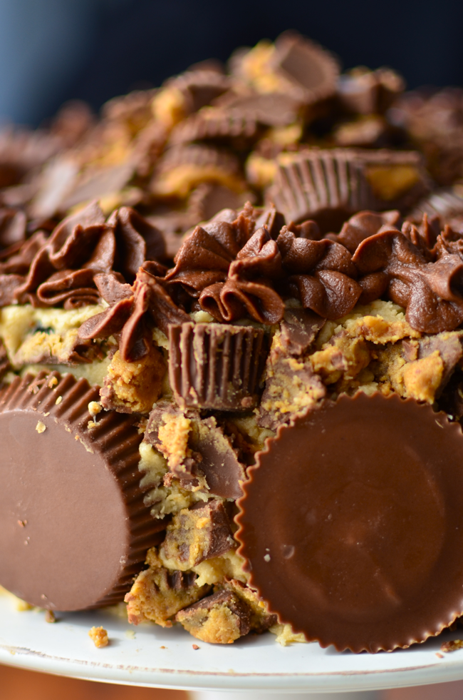 Yammie's Noshery: Outrageous Reese's Peanut Butter Cup Cake