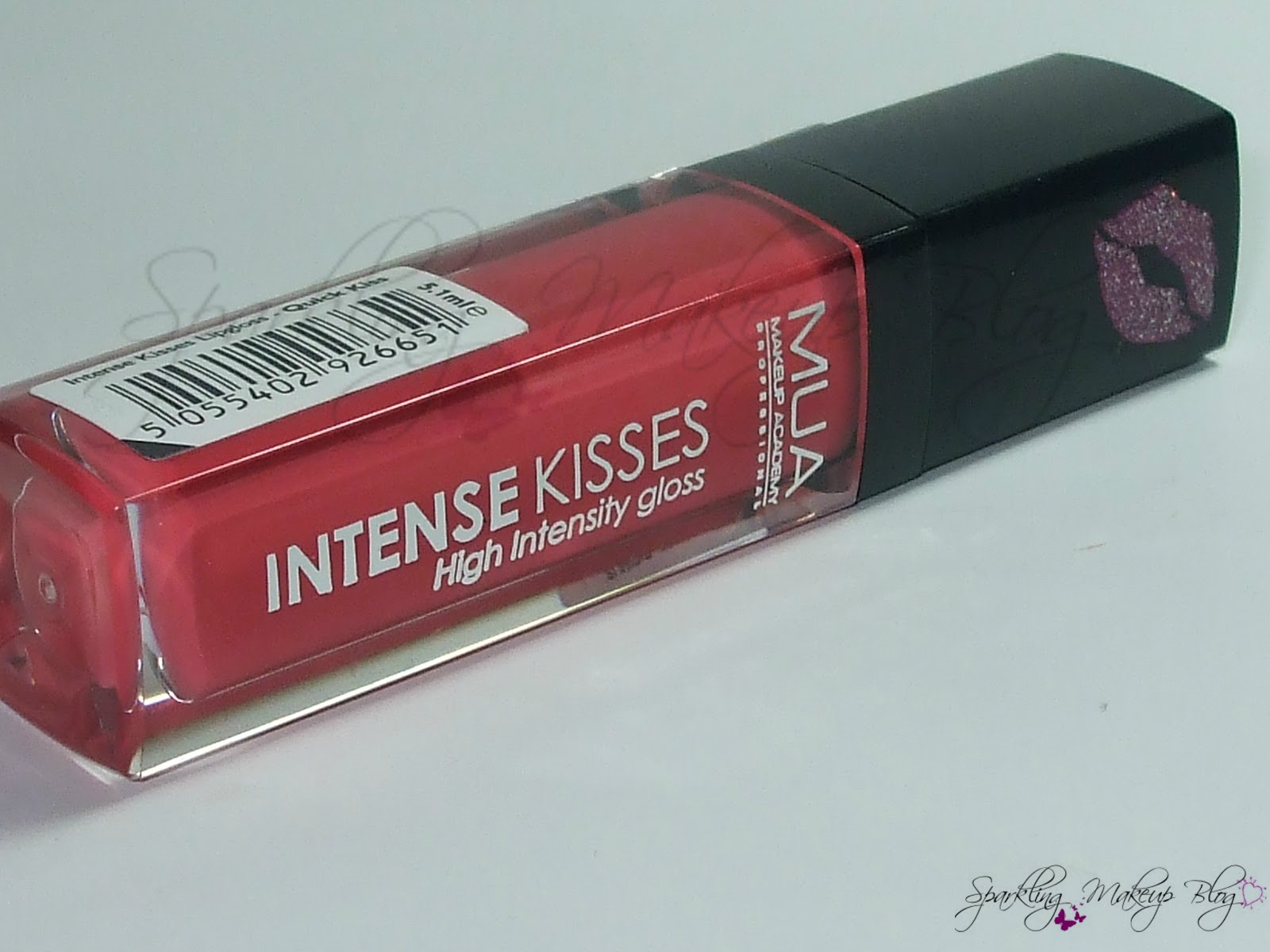 MUA Intense Kisses Gloss~ QUICK KISS~ Review & Swatches | Sparkling