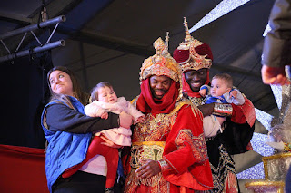 Recepción de los Reyes Magos en Barakaldo