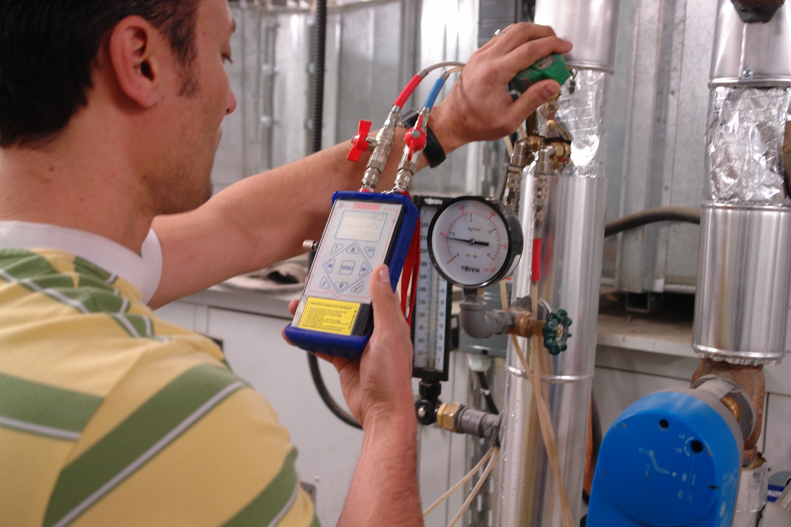 Testing Adjusting Balancing & Commissioning HVAC Urmir for Testing