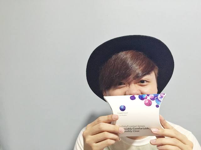 Evilbean (Joey Ching How) Singapore Blogger - Biofinity Contact Lens