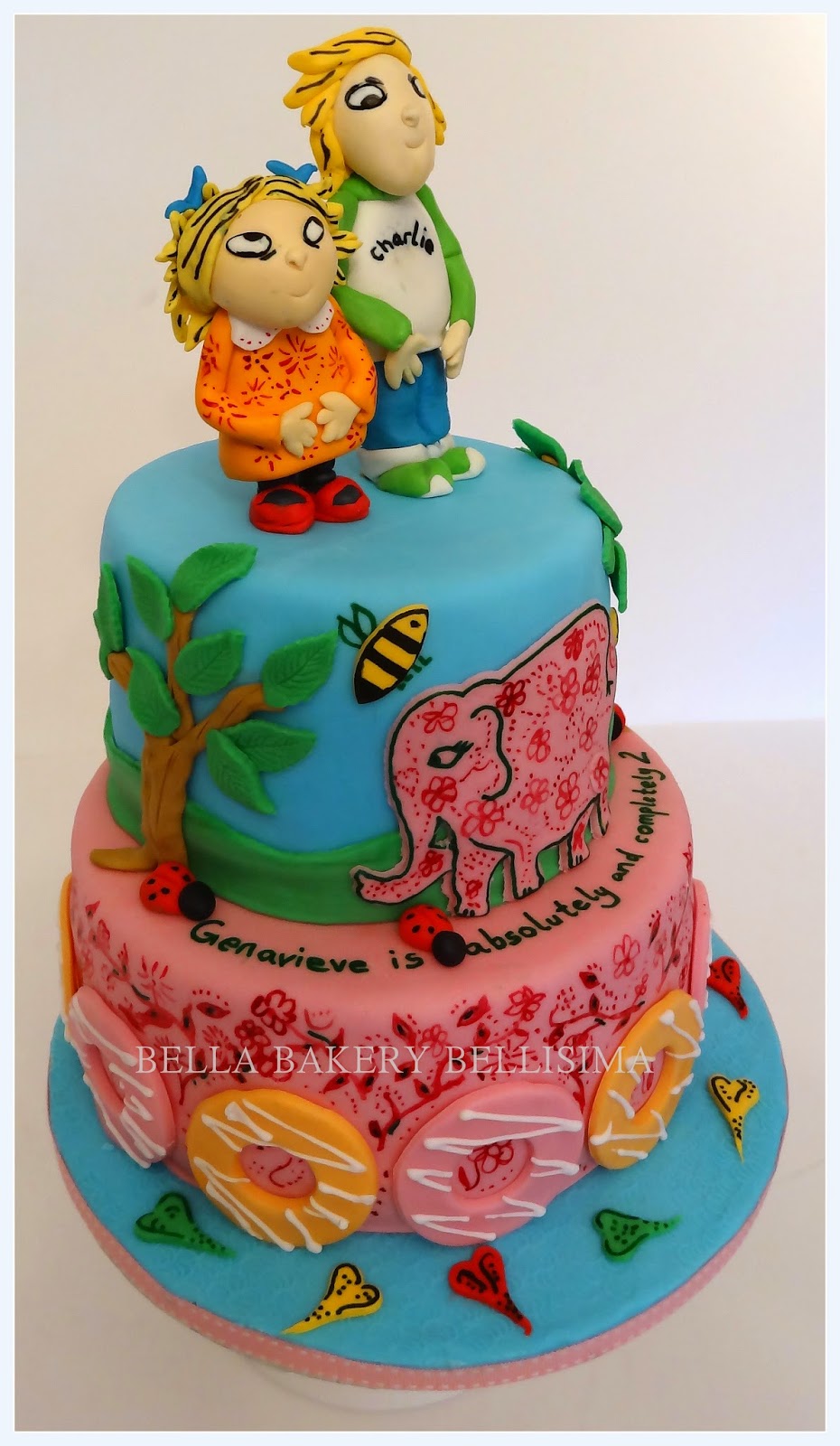  CHARLIE AND LOLA CAKE