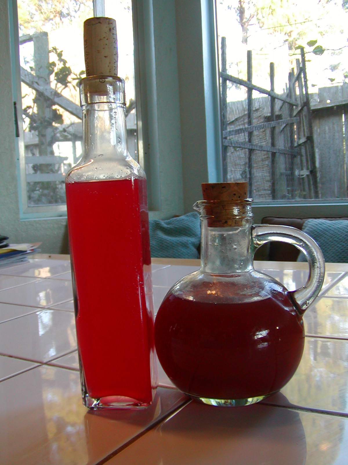 Laurie's Little Kitchen Gift idea 6 Infused Vinegars and Oils