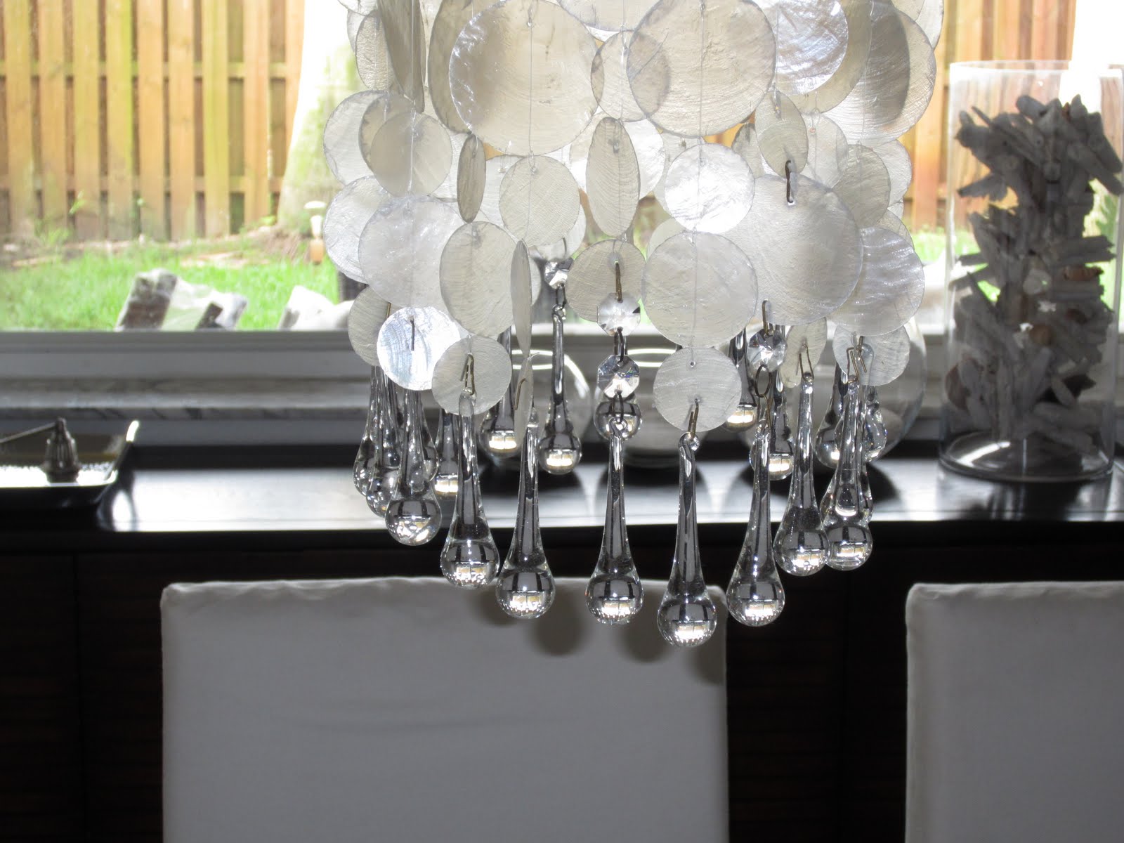 The Cuban In My Coffee DIY Chandelier, Adding Crystals To Customize Your Lighting
