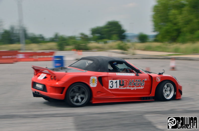 Dodging Cones SMSA Gymkhana Round III POWAA Garage