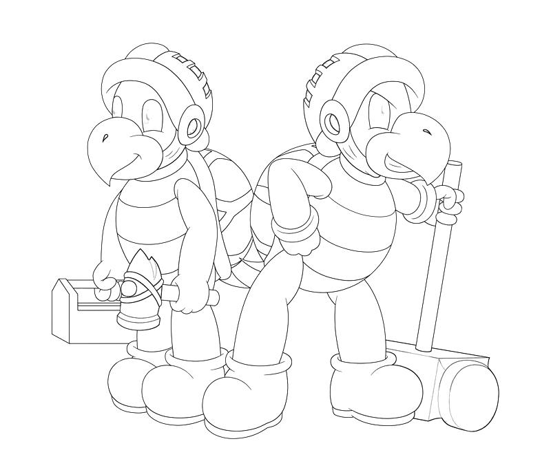 Hammer Bro And Luigi | Mario