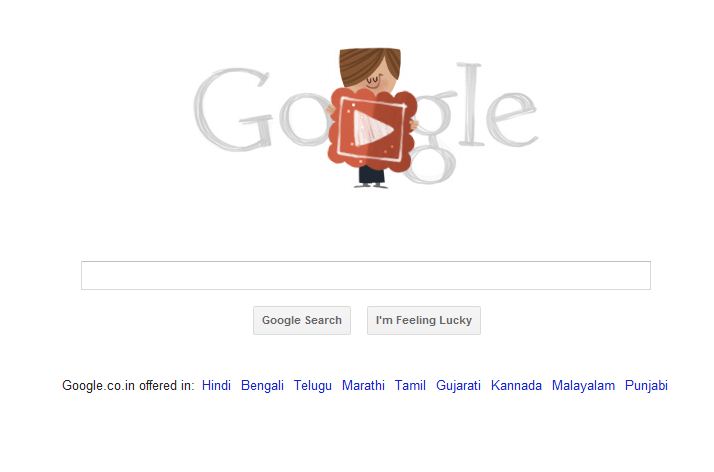 2012 Today's Google Doodle : Happy Valentine's Day Video