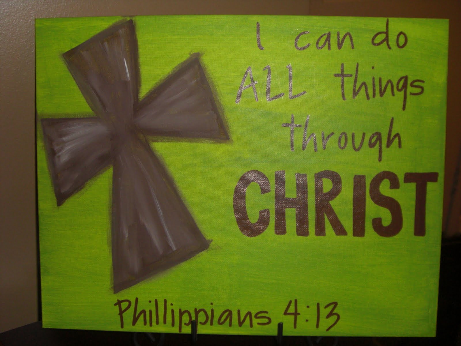 cross painting canvas