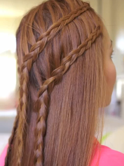 Girls Natural Hairstyles besides Super Quick Hairstyles For Long Hair ...