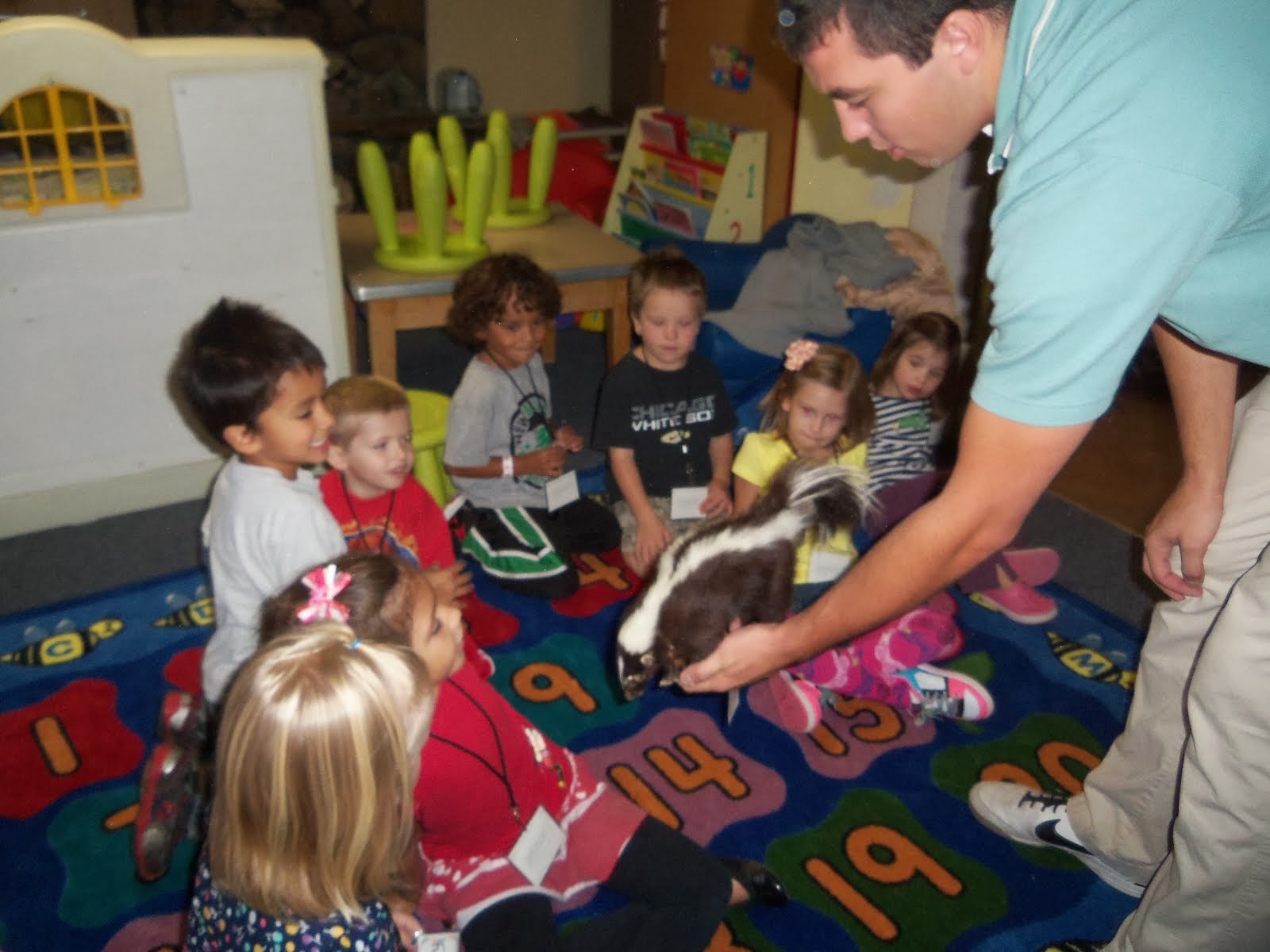 Josh from BYU came and taught us about some special animals.