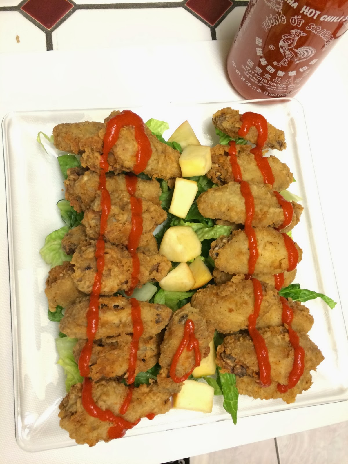 PASSION ON THE STOVE TOP Extra Crispy Fried Chicken Wings