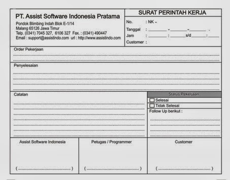 Nota Faktur Kwitansi Invoice Percetakan Murah Di