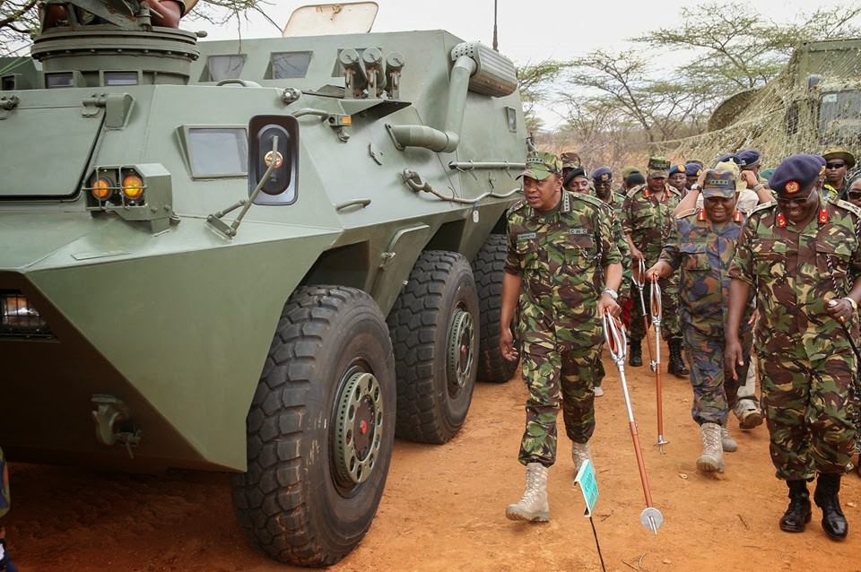 President UHURU KENYATTA wears military uniform – RAILA ODINGA ...