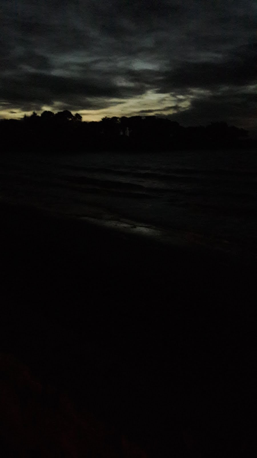 La mer la nuit
