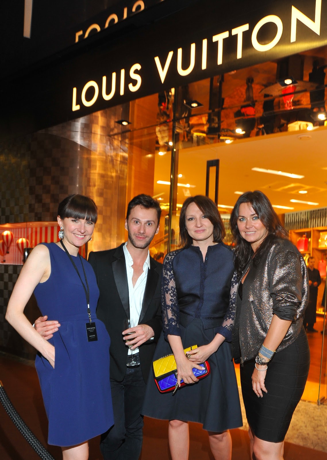 magda about town: Oh la class comes to Warsaw! The opening of Louis Vuitton.