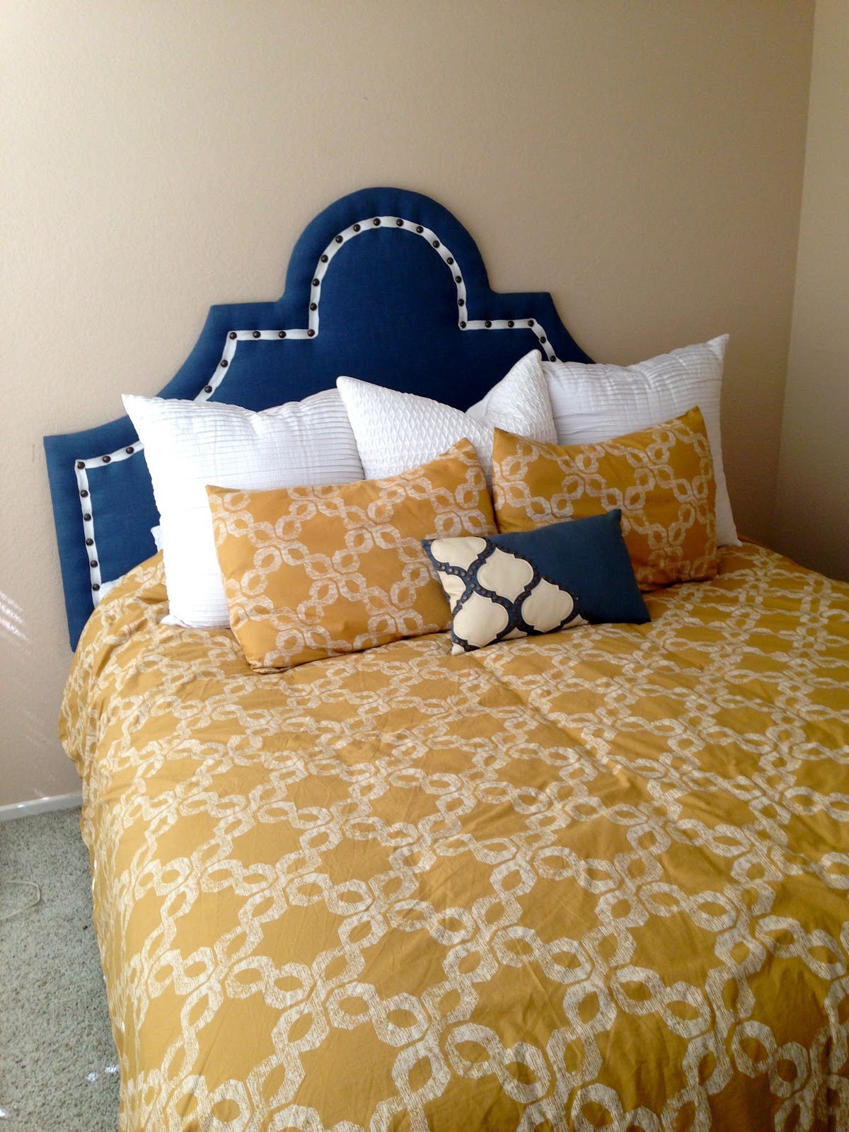 Coloring Orange DIY Beach House Headboard