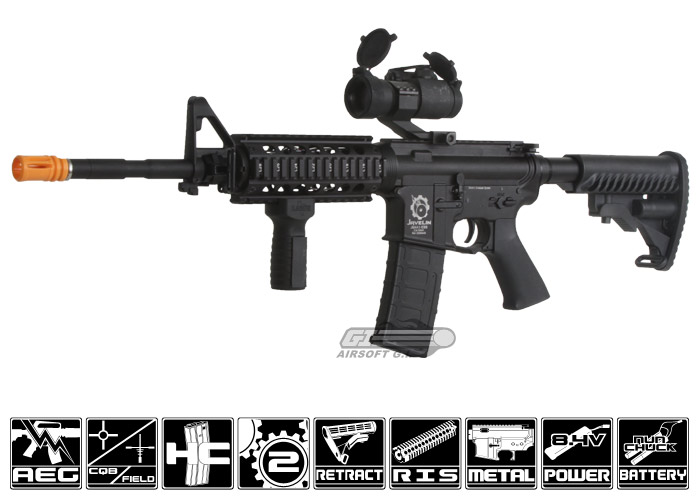 Airsofter Journal JGW Full Metal M4 RIS Electric BlowBack