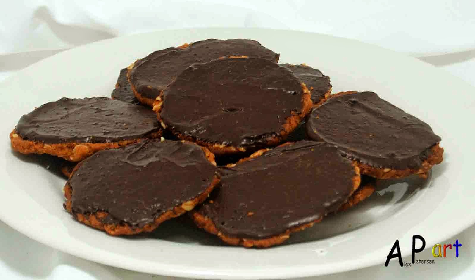 Alex the Contemporary Culinarian Chocolate Hobnobs