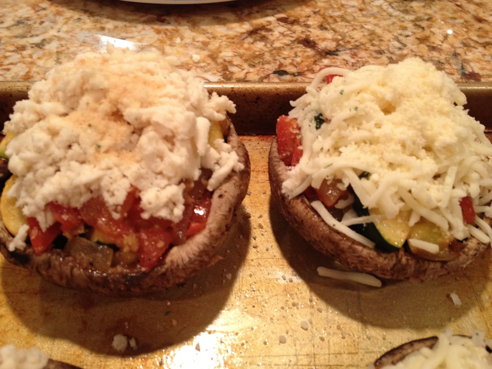 pearls and pasta Portobello Mushroom Pizza